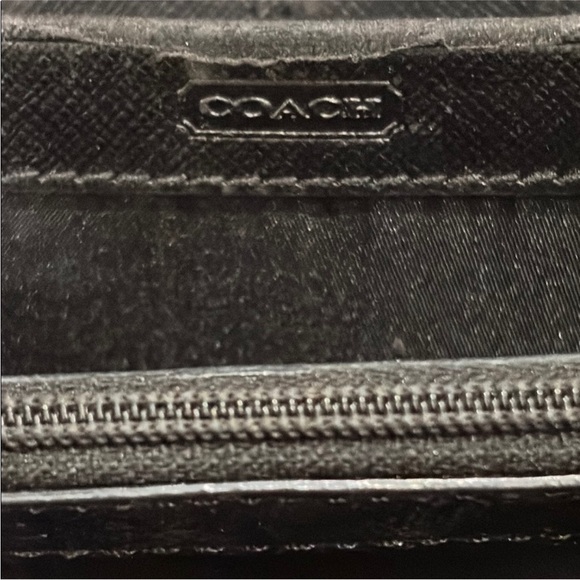 Coach Black Patent Leather Wallet - Picture 7 of 15
